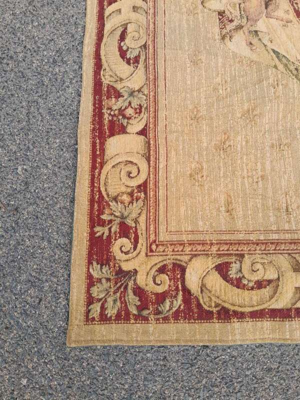 A Mid 1900s French Aubusson Tapestry