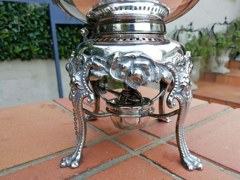 A Late 19th Century Electroplate Five Piece Tea Service