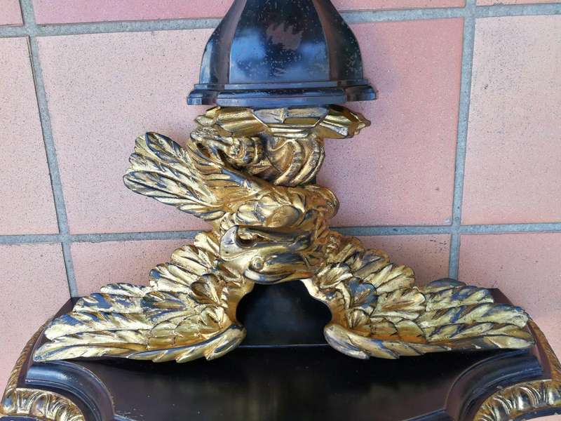 A 20th Century Pair Of Carved Wall Sconces