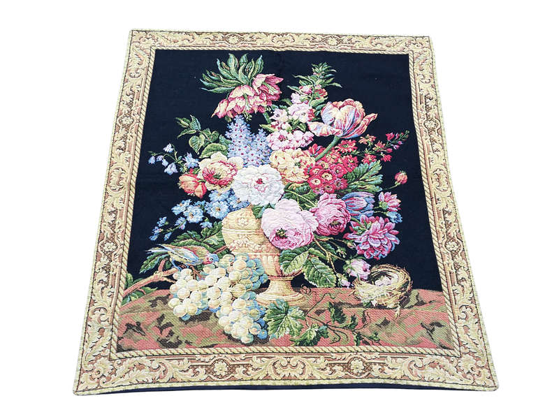 A 20th Century French Floral Tapestry