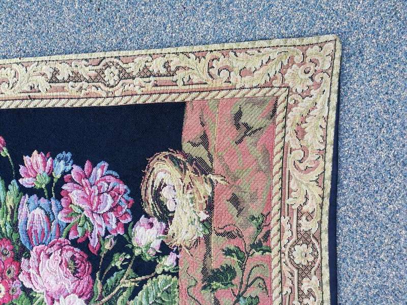 A 20th Century French Floral Tapestry