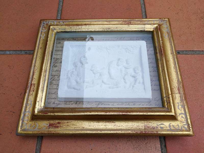 A Set of Four Plaster Casts, Works Putti at Play