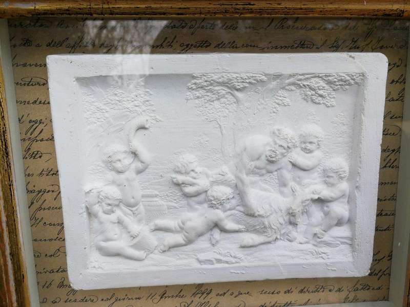 A Set of Four Plaster Casts, Works Putti at Play