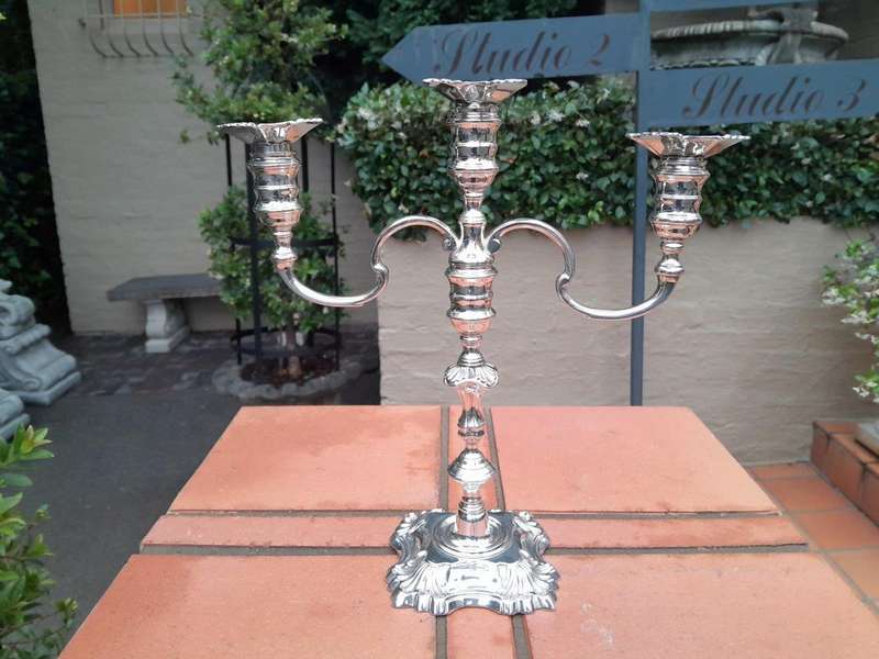 A Pair Of Elizabeth Ll Silver Candlesticks By Mappin & Webb Birmingham 1972