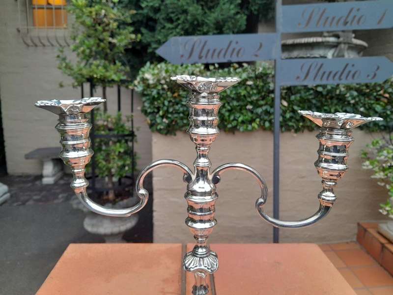 A Pair Of Elizabeth Ll Silver Candlesticks By Mappin & Webb Birmingham 1972