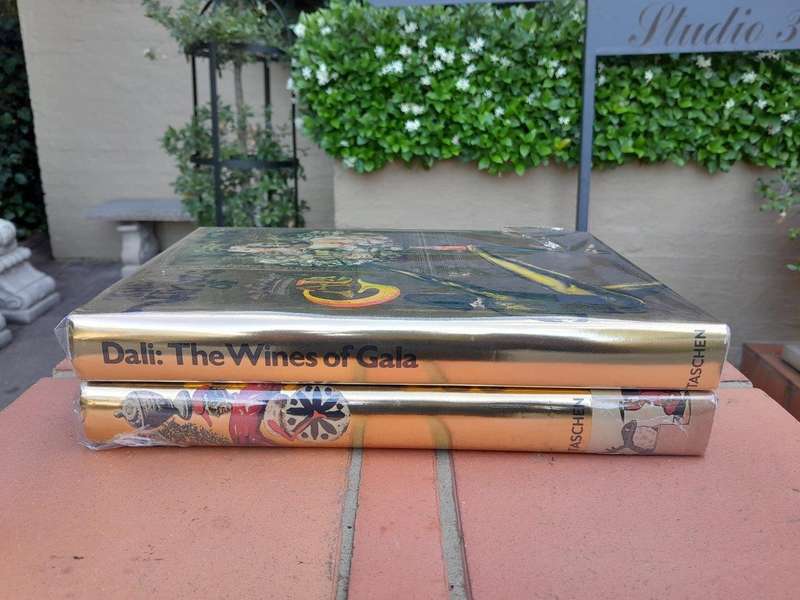 A 20th Century Set Of Two Books LES DÎNERS DE GALA & THE WINES OF GALA By Salvador Dalí And A N...