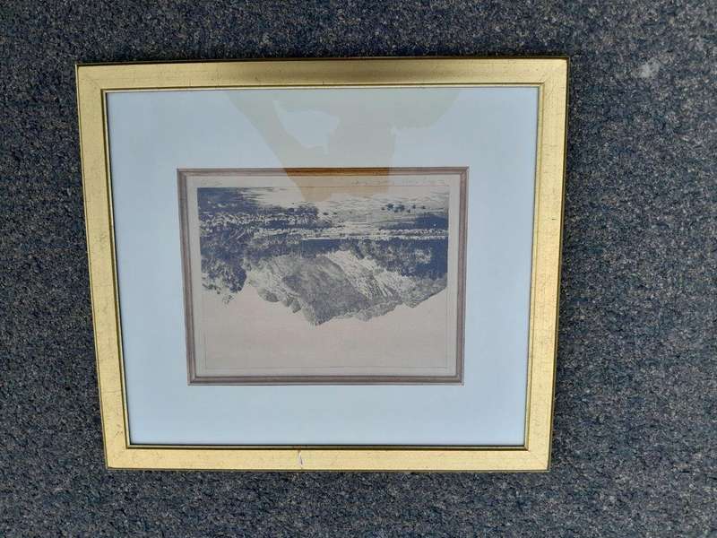A 20th Century Set Of Four Cape Town Tinus De Jongh Engraving