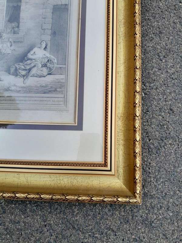 A 20th Century French Etching By Jean-Baptiste Oudry