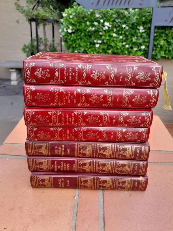 A 20TH Century Circa 1967  English Set of Four Volumes of Maculays History of England to the Dea...