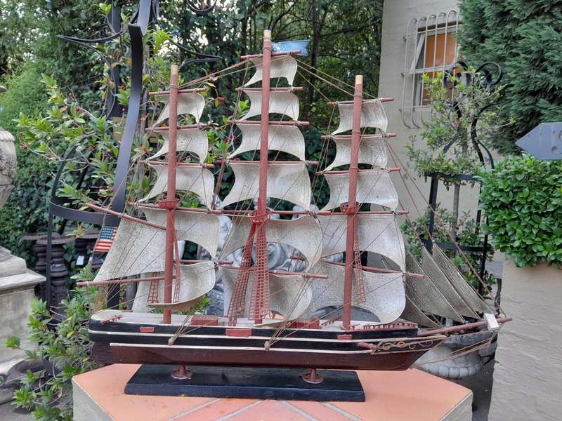 20th Century Model Ship Of Cutty Sark 1869