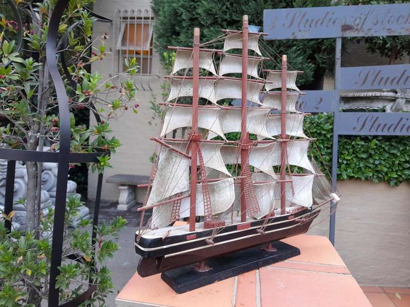 20th Century Model Ship Of Cutty Sark 1869