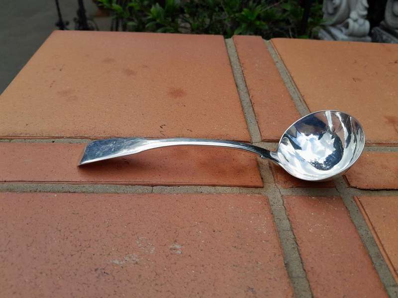 An Early 19th Century Circa 1812 English George III Sauce Ladle