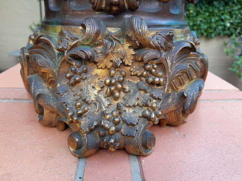 A 20th Century French Gilt Metal and Bronze Clock