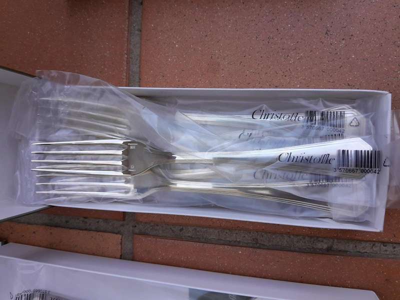 A Brand New Christofle Silver Plate Twelve Place Cutlery Set in Original Canteen (Never Used)