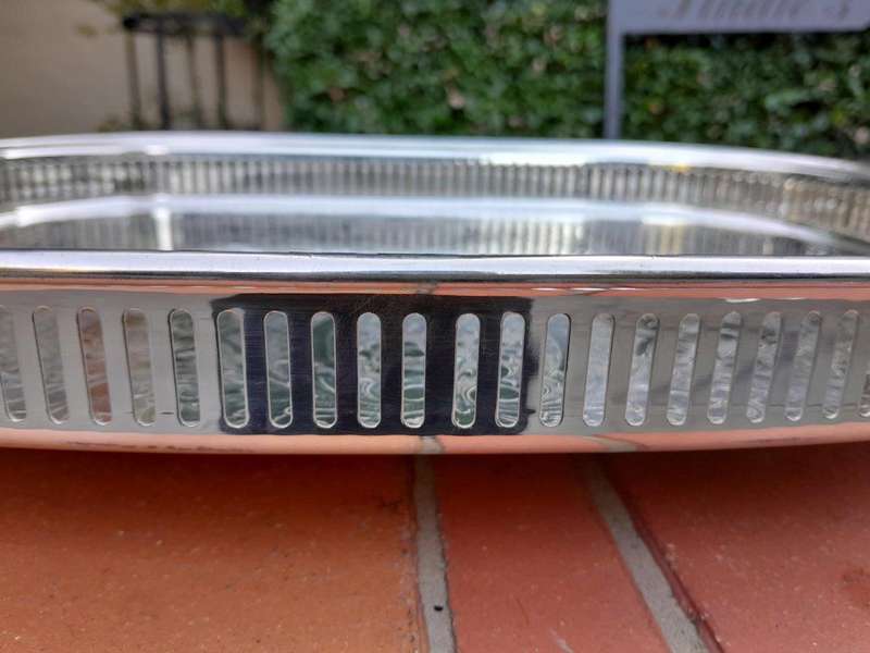 Silver Plated Gallery Tray