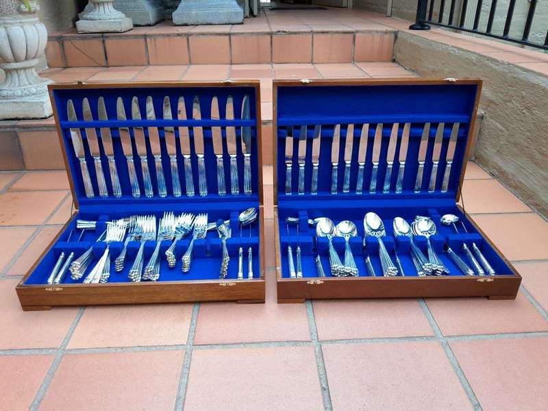 A Christofle Twelve Place Cutlery Setting Comprising of One Hundred and Thirty Eight (138) Pieces...