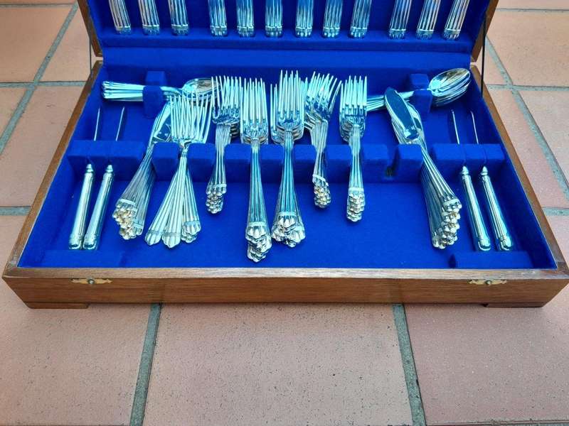 A Christofle Twelve Place Cutlery Setting Comprising of One Hundred and Thirty Eight (138) Pieces...