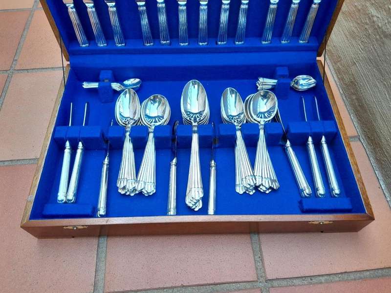 A Christofle Twelve Place Cutlery Setting Comprising of One Hundred and Thirty Eight (138) Pieces...