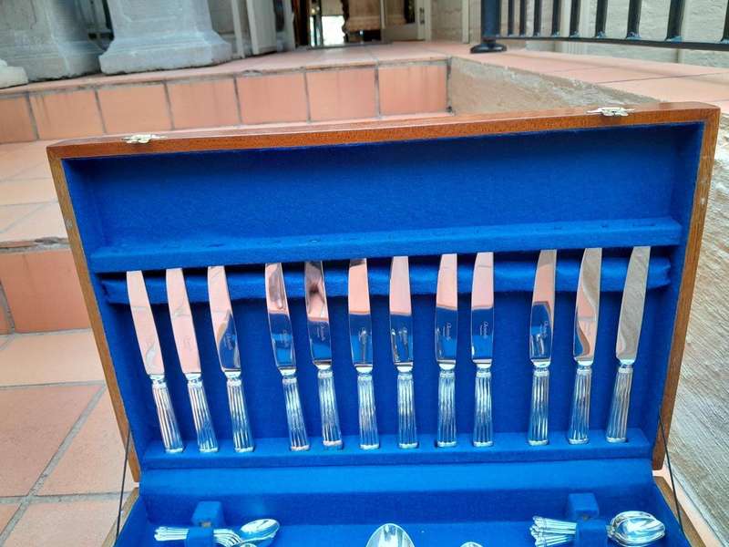 A Christofle Twelve Place Cutlery Setting Comprising of One Hundred and Thirty Eight (138) Pieces...