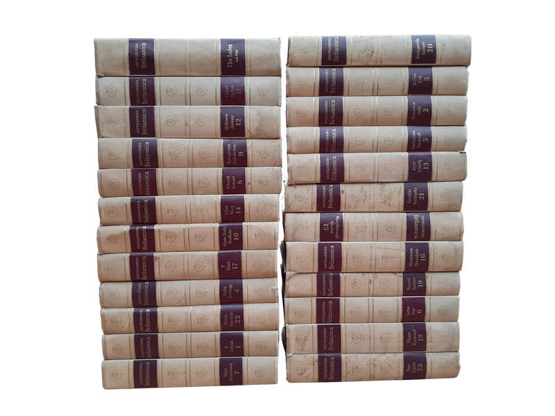 A 20TH Century Set of Encyclopaedia Britannica   Consisting of Twenty Four (24) Volumes with th...