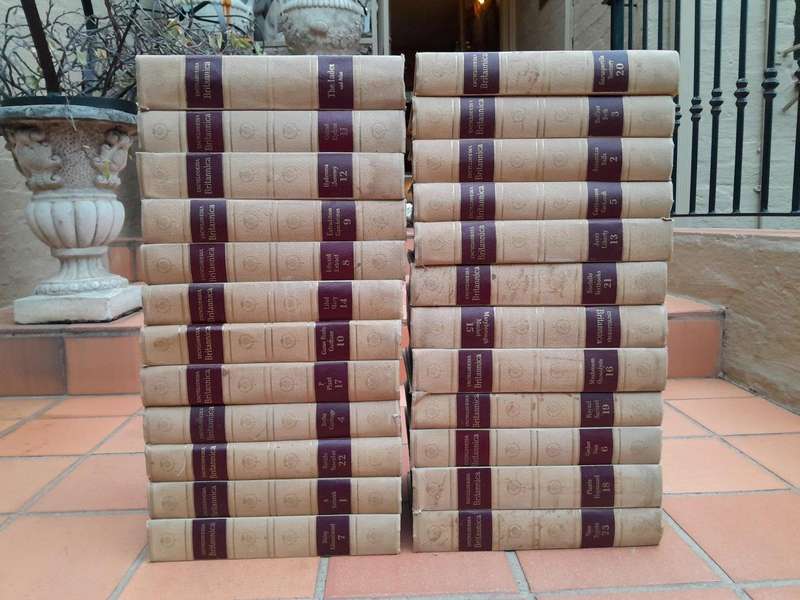 A 20TH Century Set of Encyclopaedia Britannica   Consisting of Twenty Four (24) Volumes with th...