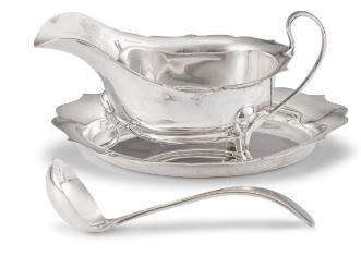 A Mid 20TH Century Elizabeth II Silver Viner's Ltd, Sheffield, Gravy  /  Sauce Boat Silver (250g ...