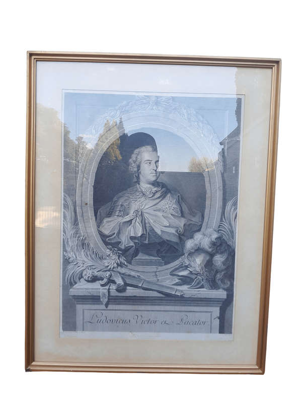 A 20th Century French Framed Print