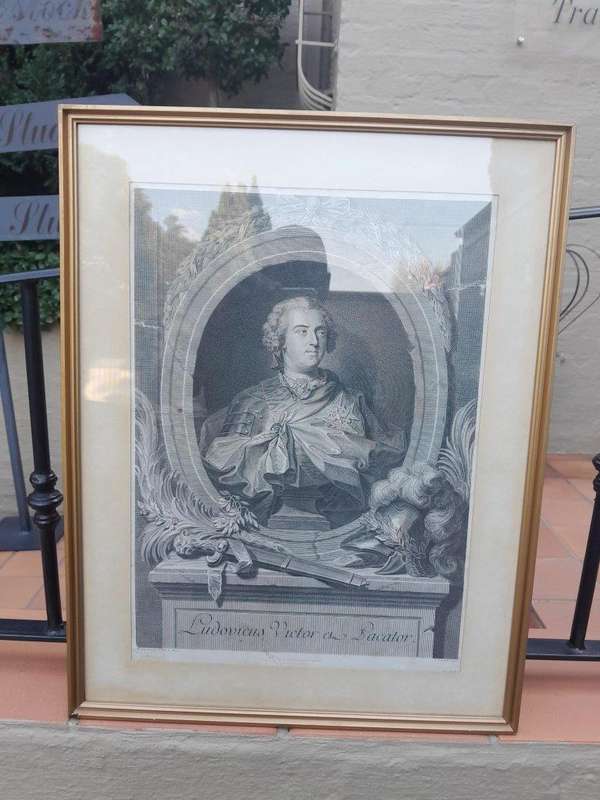 A 20th Century French Framed Print