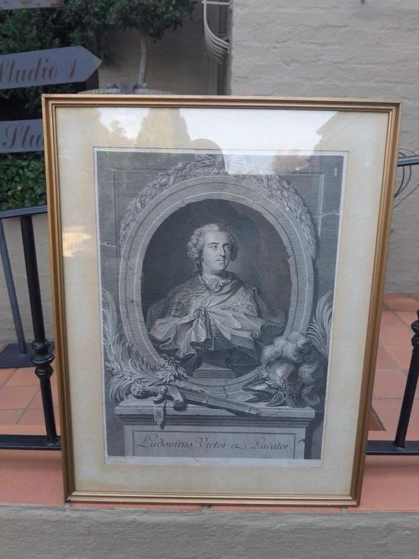 A 20th Century French Framed Print