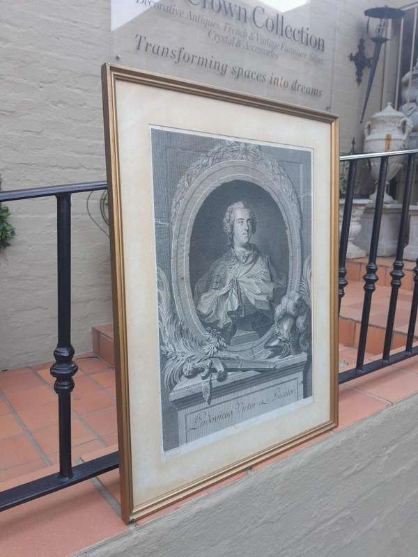 A 20th Century French Framed Print
