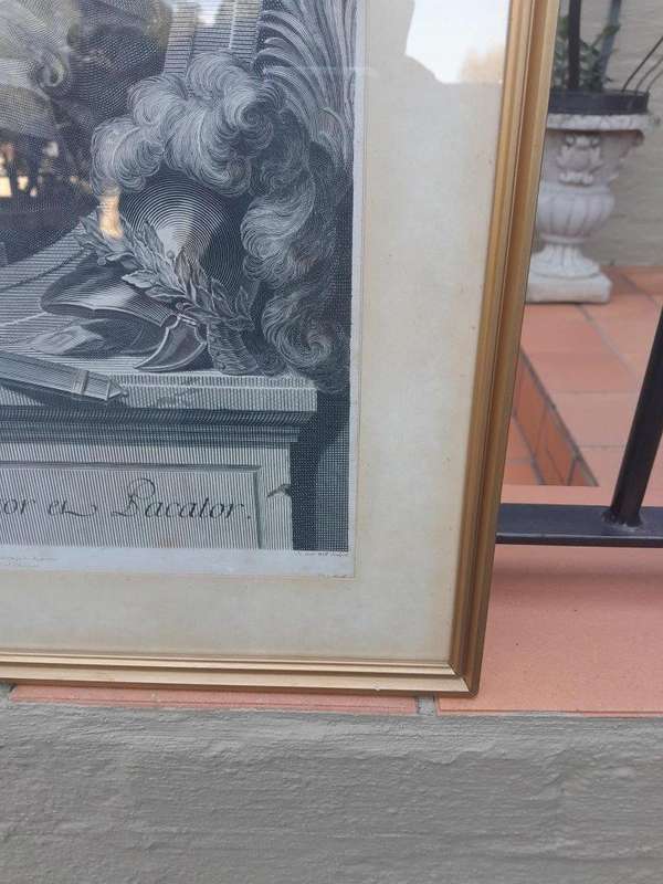 A 20th Century French Framed Print