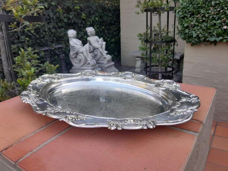 A 20th Century French EPNS Tray