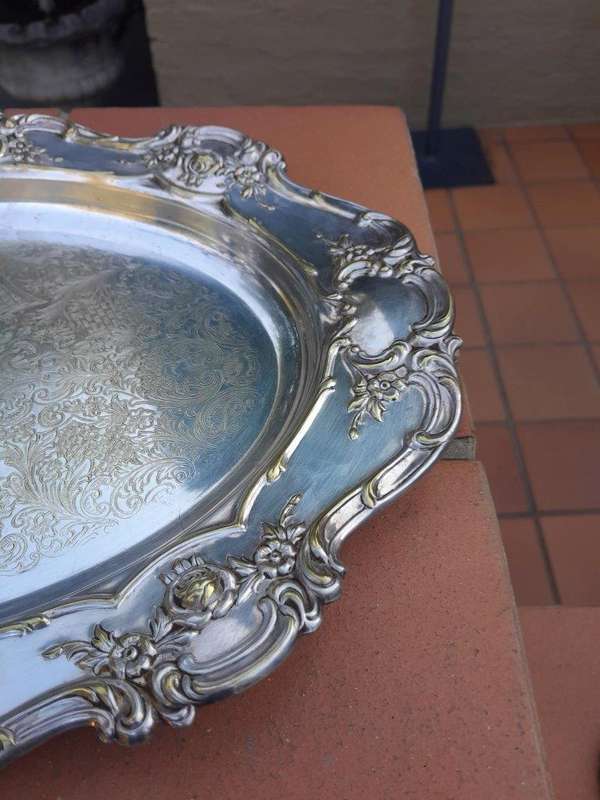 A 20th Century French EPNS Tray
