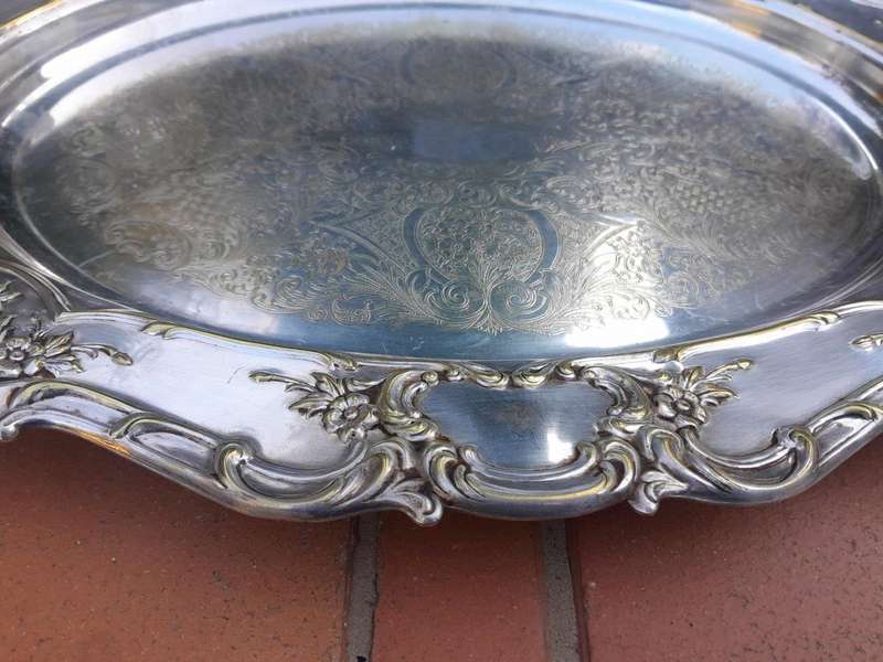 A 20th Century French EPNS Tray