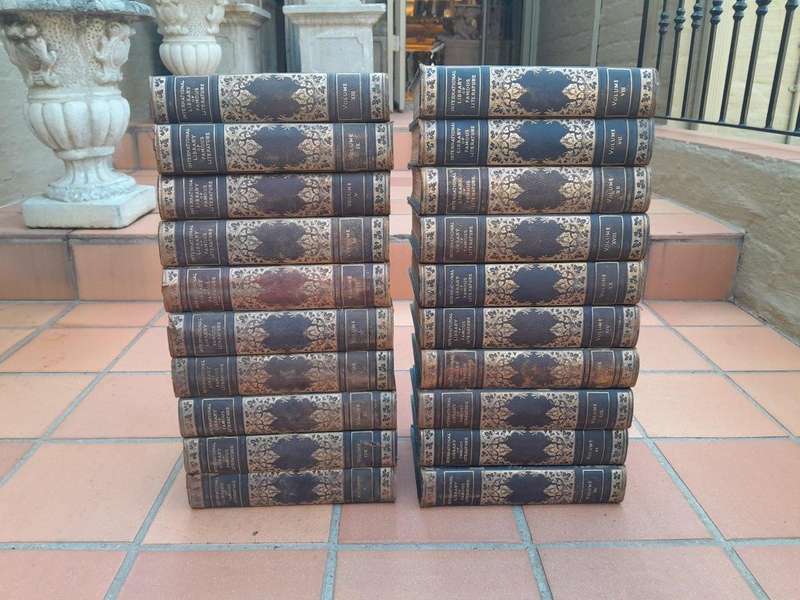 An Antique Collection of Twenty Books The International Library of Famous Literature