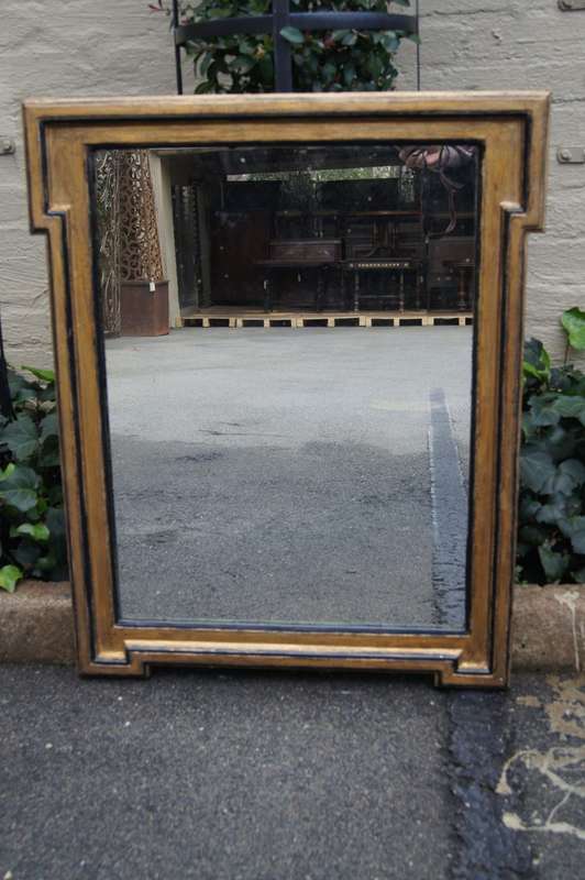 Rectangular Gilt Framed Mirror