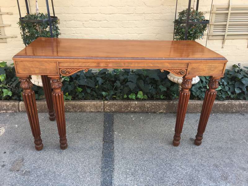 A Fine Early 19th Century Irish Regency Mahogany Service Table