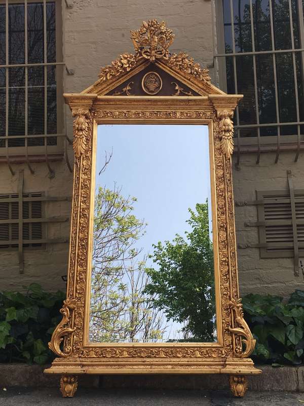 Ornate Gilded Mirror