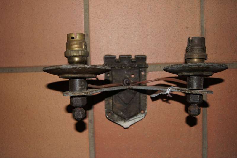 Wall Sconce with Shield