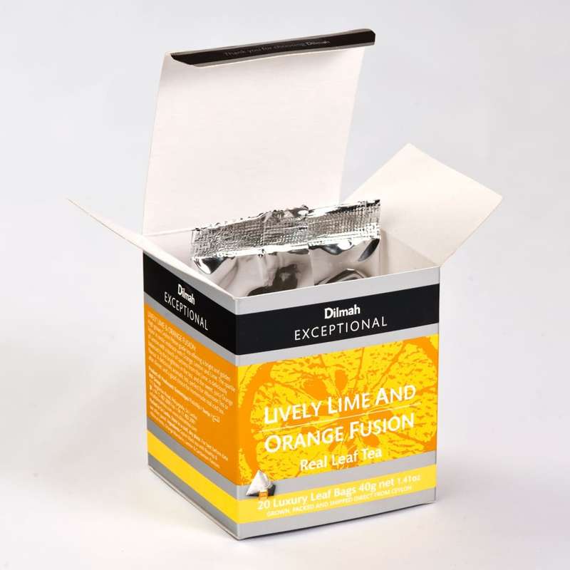 Dilmah - Lively Lime and Orange Infusion (Exceptional)