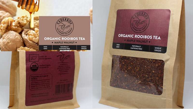 Cederbos - Organic Maple and Walnut Rooibos 30 teabags
