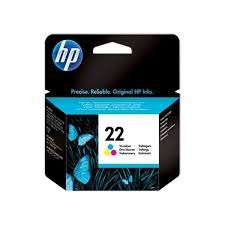 Hp 22 Tri Colour Original Ink Cartridge