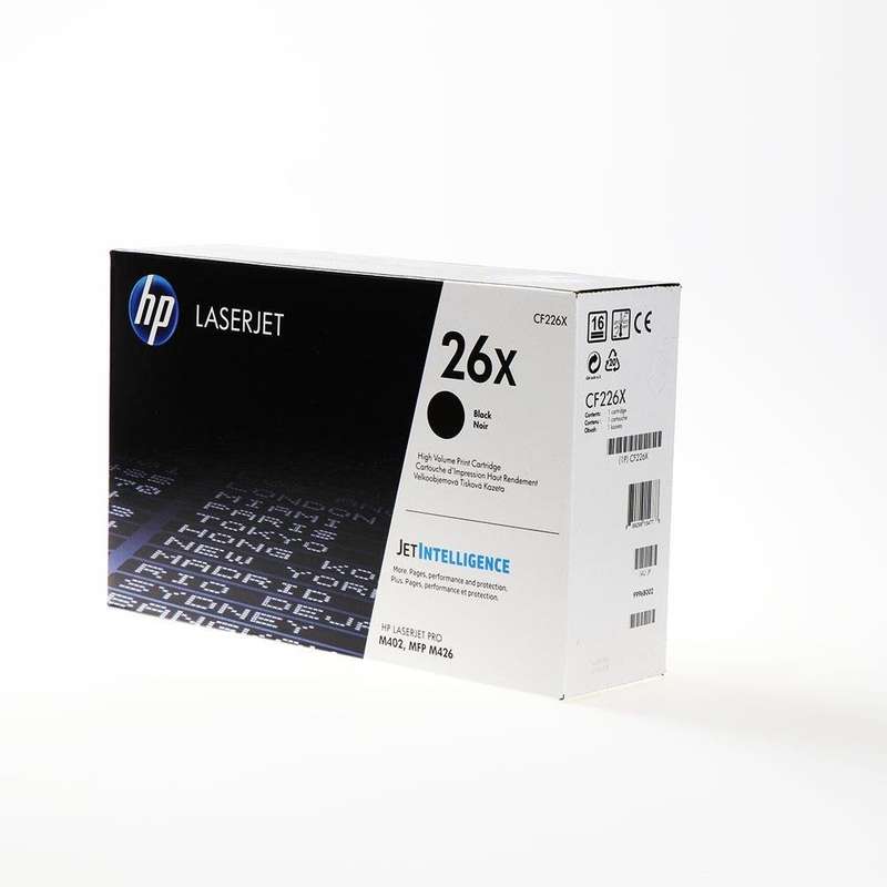 HP 26X Original Toner Cartridge  Cyan  C226X- HP LaserJet Toner