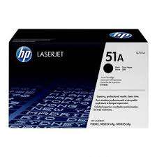HP 51A Original Toner Cartridge  Yellow  Q7551A  HP LaserJet Toner