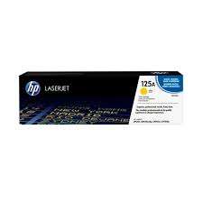 HP 125A Original Toner Cartridge  Yellow- CB542A  HP LaserJet Toner
