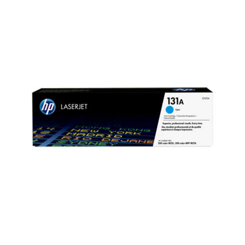 HP 131A Original Toner Cartridge  Cyan  CF211A  HP LaserJet Toner