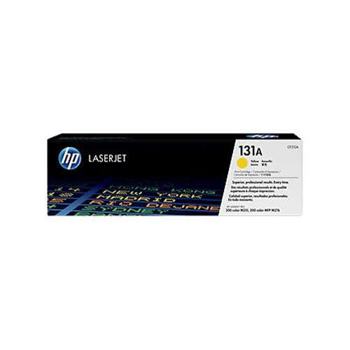 HP 131A Original Toner Cartridge  Yellow  CF212A  HP LaserJet Toner