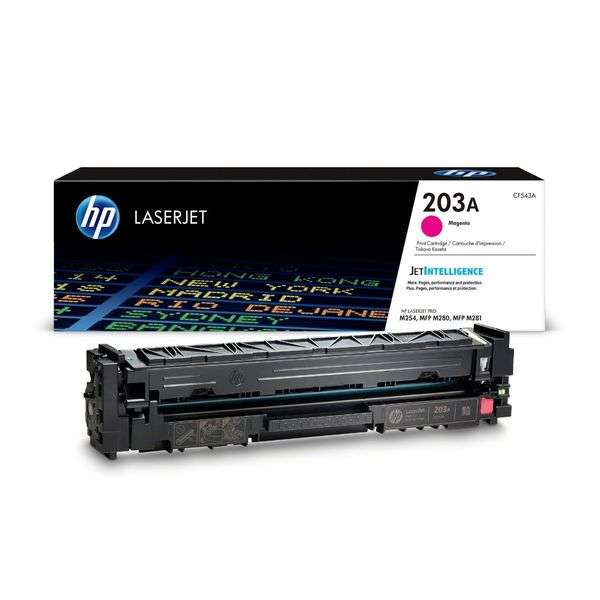 HP 203A Original Toner Cartridge-Magenta-CF543A-HP LaserJet Toner