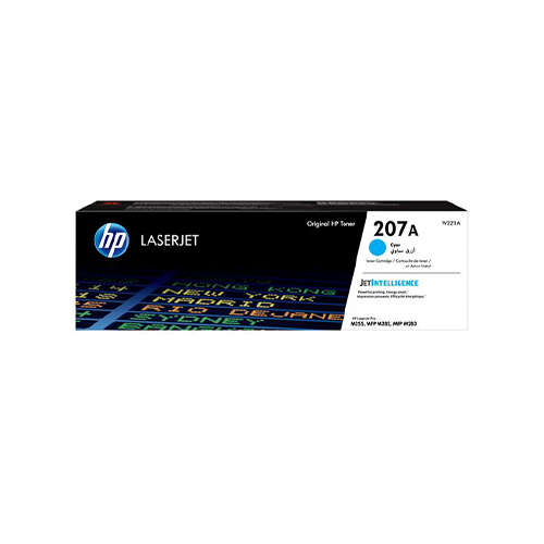 HP 207A Original Toner Cartridge  Cyan  W2211A -HP LaserJet Toner
