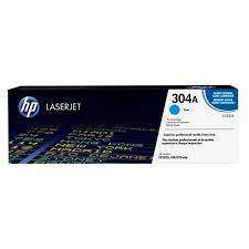 HP 304A Original Toner Cartridge  Cyan  CC531A  HP LaserJet Toner